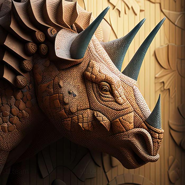 3D модель Mosaiceratops (STL)